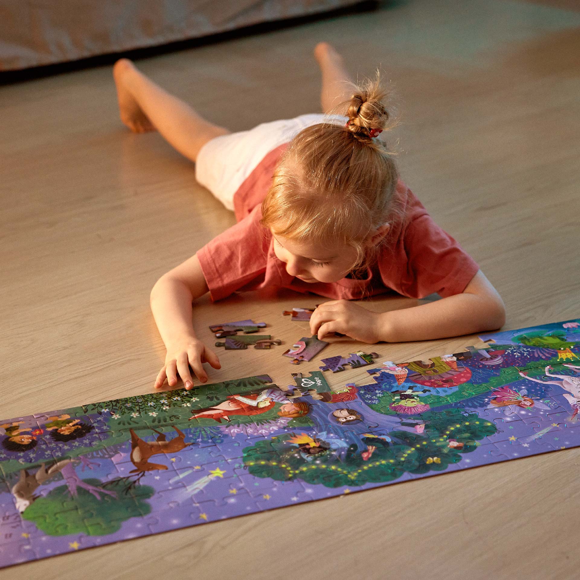 Hape Magic Forest 200 Piece Jigsaw (1.5m Long)