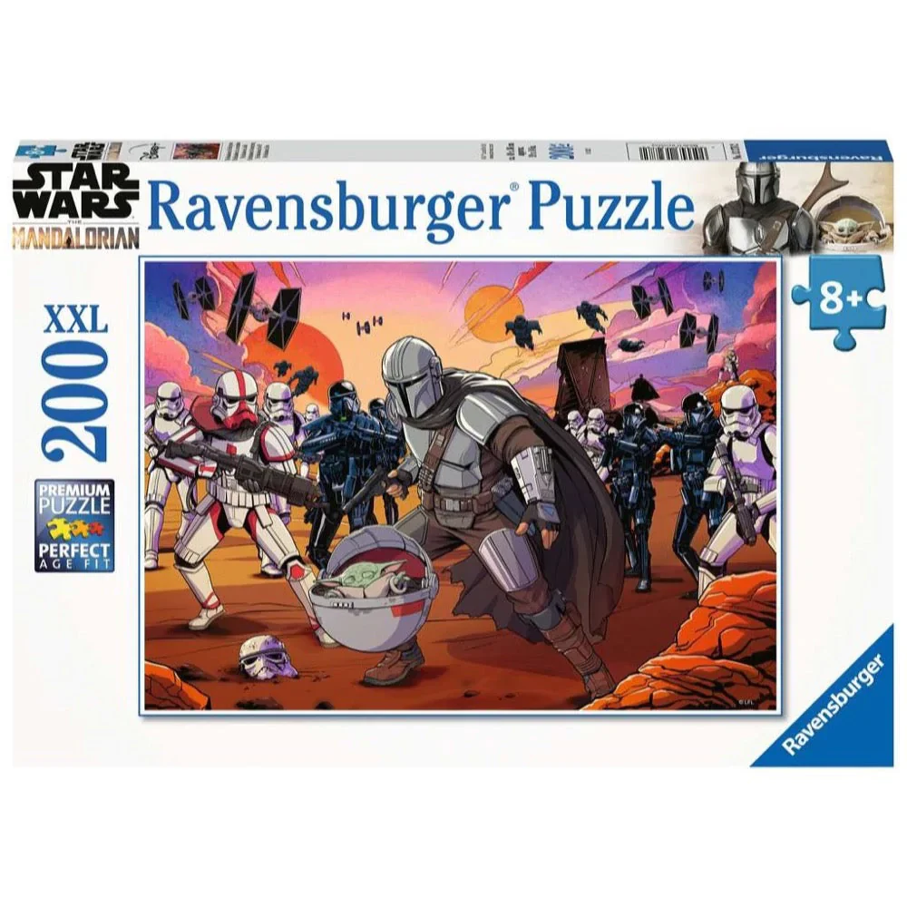 Ravensburger - Star Wars The Mandalorian Face Off - 200 Piece XXL Jigsaw