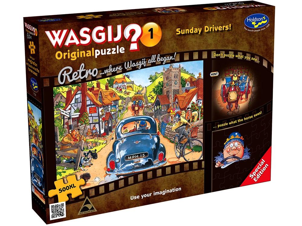 Wasgij? Retro Original 1 - Sunday Drivers - 500 Piece Jigsaw