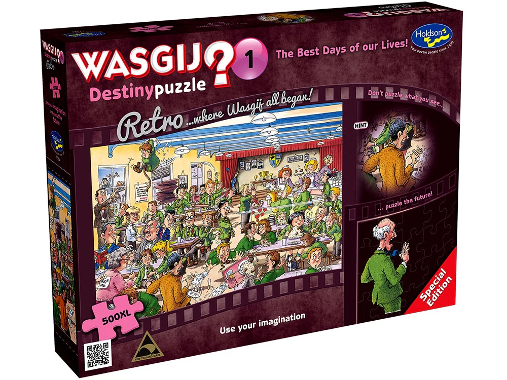Wasgij? Retro Destiny 1 - The Best Days Of Our Lives - 500 Piece Jigsaw