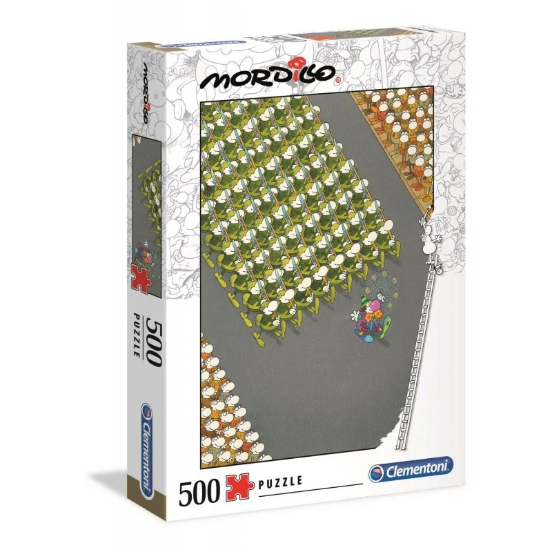 Clementoni - Mordillo - The March 500 Piece Jigsaw