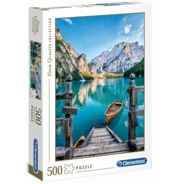 Clementoni - Braies Lake 500 Piece Jigsaw