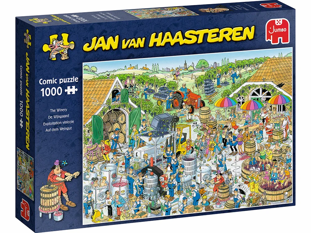 Jan Van Haasteren - The Winery 1000 Piece Jigsaw