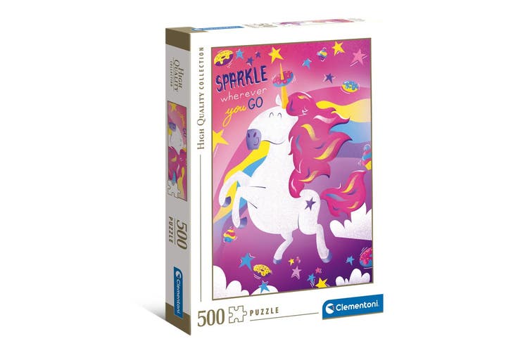 1738-clementoni-unicorn-500-piece-jigsaw-1.jpg Clementoni - Unicorn 500 Piece Jigsaw