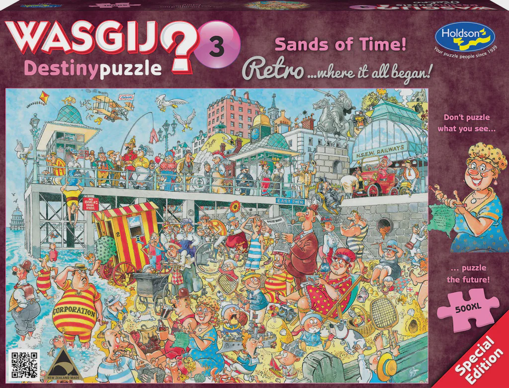 Wasgij? Retro Destiny 3 - Sands Of Time - 500 Piece Xl Jigsaw