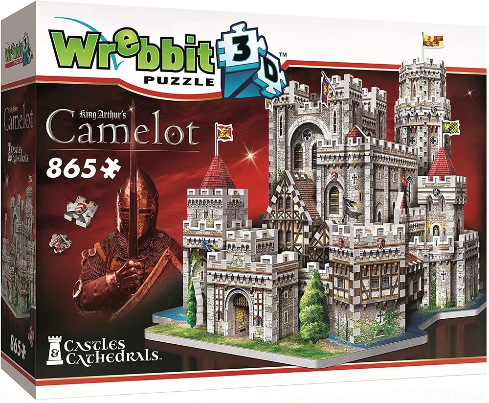 Wrebbit - King Arthurs Camelot 865 Piece 3D Jigsaw
