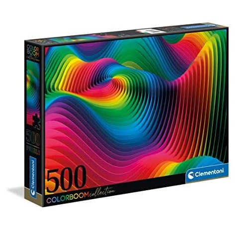 Clementoni - Colorboom Waves 500 Piece Jigsaw