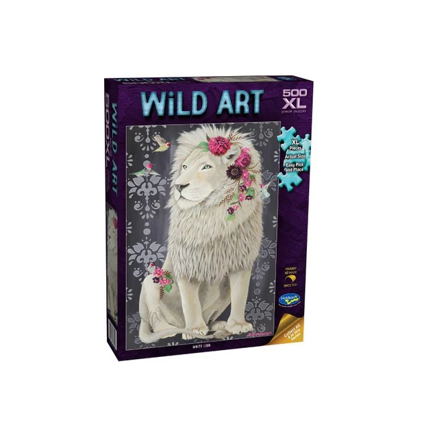 Holdson - Wild Art White Lion 500 Piece Xl Jigsaw