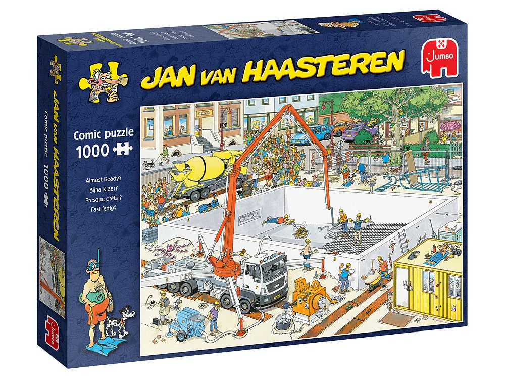 Jan Van Haasteren - Almost Ready 1000 Piece Jigsaw