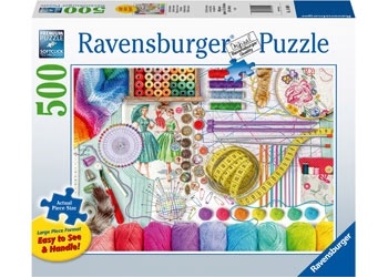 Ravensburger - Needlework Station - 500 Piece Jigsaw