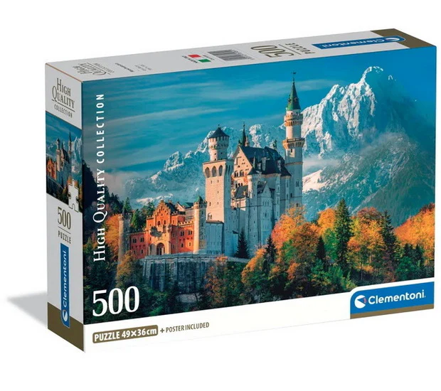 1784-neuschwanstein-castle-500-piece-jigsaw-high-quality--1.webp Neuschwanstein Castle 500 Piece Jigsaw (High Quality)