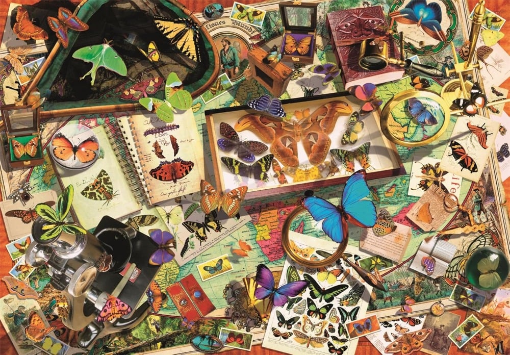1785-the-butterfly-collector-500-piece-jigsaw-compact--2.jpg The Butterfly Collector 500 Piece Jigsaw (Compact)
