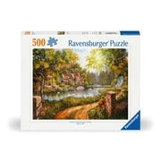 Ravensburger - Cottage By The River 500 Piece Jigsaw - New Version