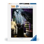 Ravensburger - Black Cat And Raven 500 Piece Jigsaw - New Version