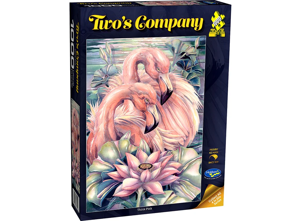 Holdson - Twos Company Think Pink 1000 Piece Jigsaw