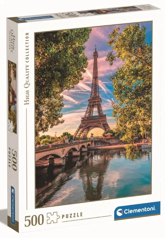 Clementoni - Along the Seine 500 Piece Jigsaw