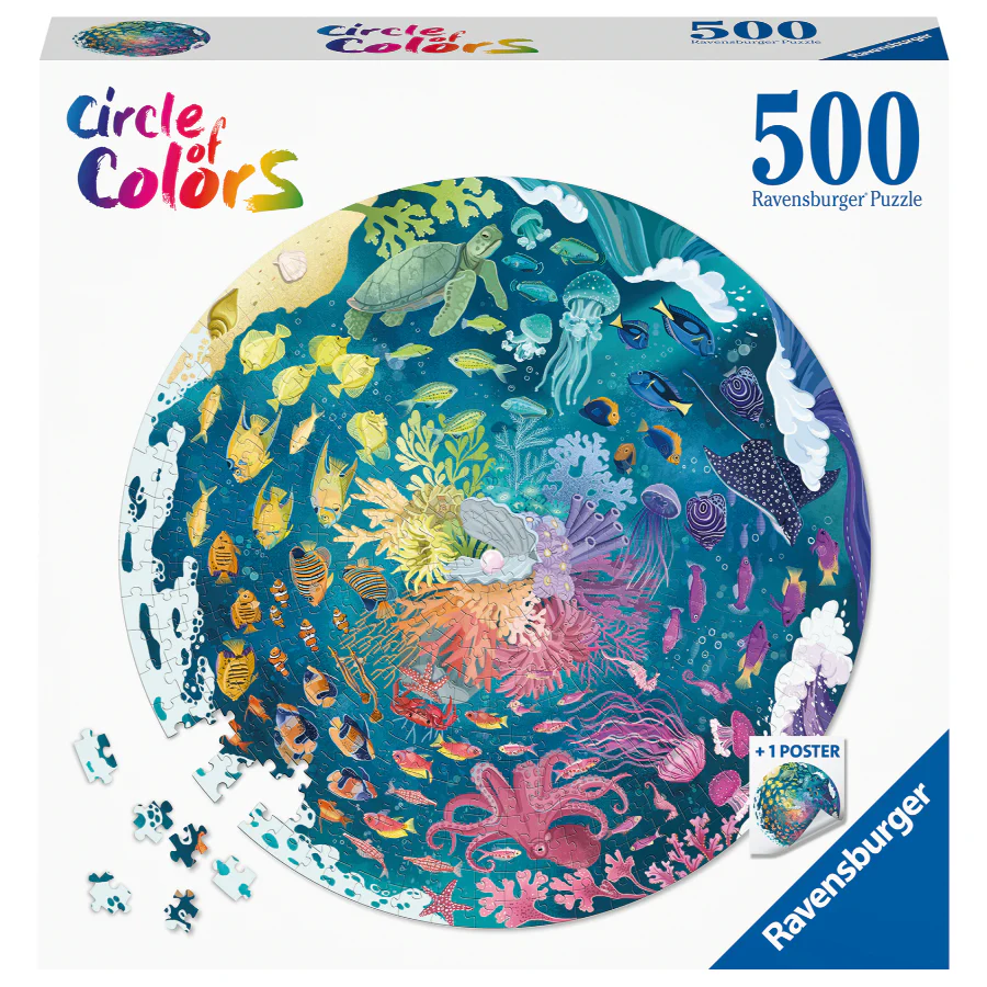 1840-ravensburger-circle-of-colors-ocean-and-submarine-500-piece-jigsaw-1.webp Ravensburger - Circle of colors - Ocean and Submarine 500 Piece Jigsaw