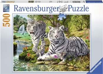 1852-ravensburger-white-cat-puzzle-500-piece-jigsaw-1.jpg Ravensburger - White Cat Puzzle 500 Piece Jigsaw