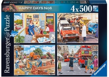 Ravensburger - Trevor Mitchell 4x500 Piece Jigsaw