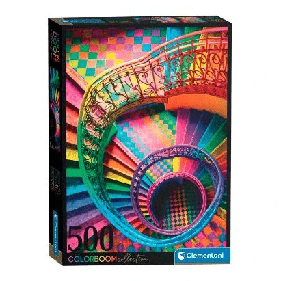 Clementoni - Colorboom Stairs - 500 Piece Jigsaw