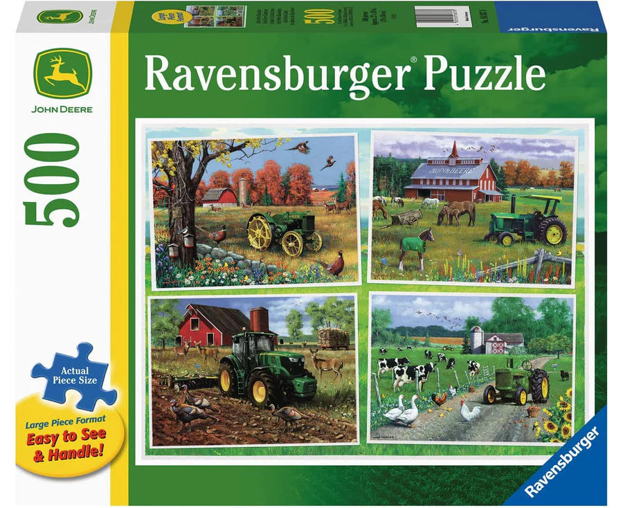Ravensburger - John Deere Classic 500 Piece Jigsaw