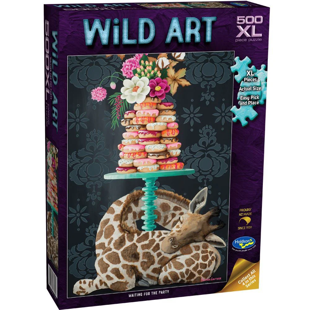 Holdson - Wild Art Waiting For Party 500 Piece Xl Jigsaw