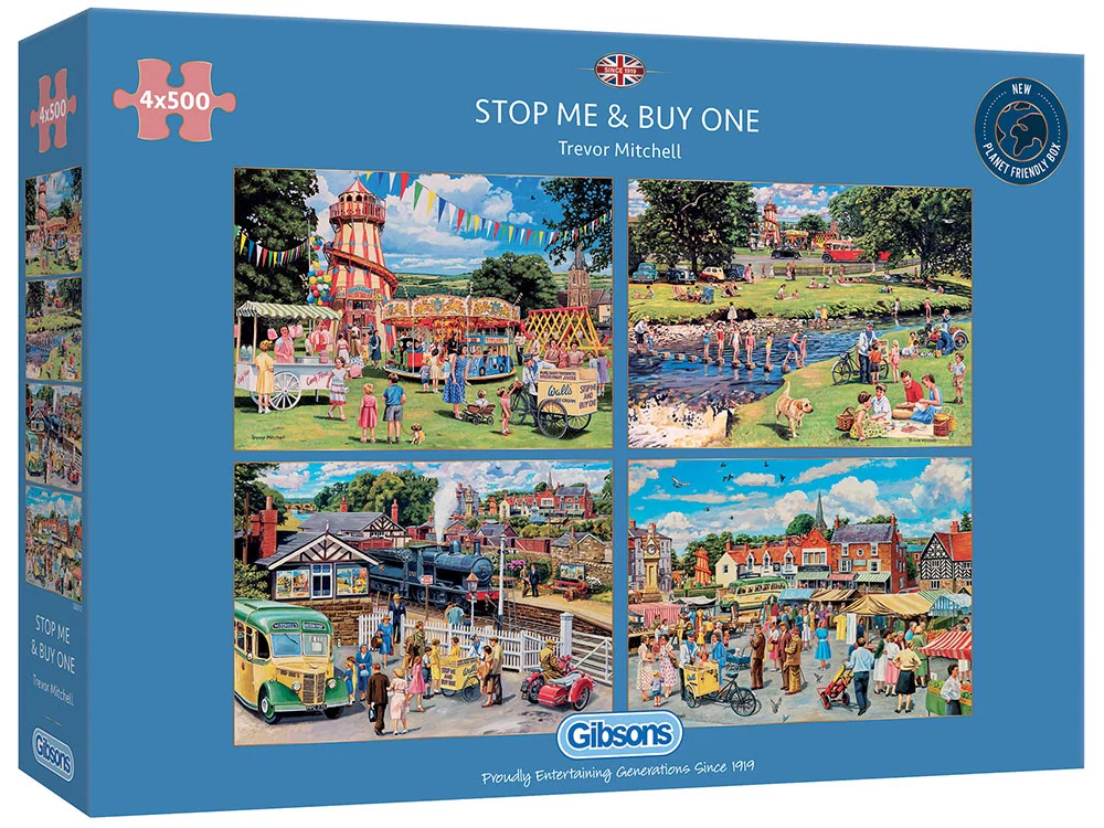 Gibsons - Stop Me & Buy One 4x500 Piece Jigsaws