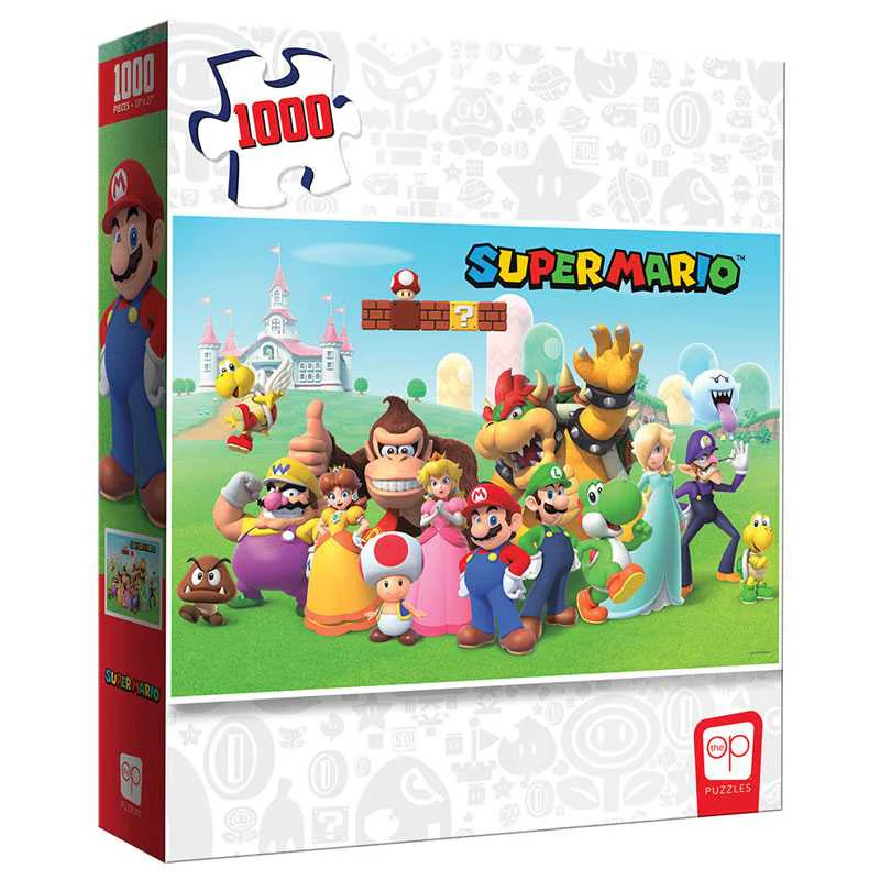 Super Mario Mushroom Kingdom 1000 Piece Jigsaw