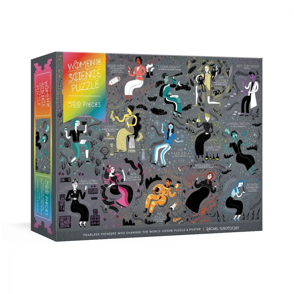 Women in Science 500 Piece Jigsaw