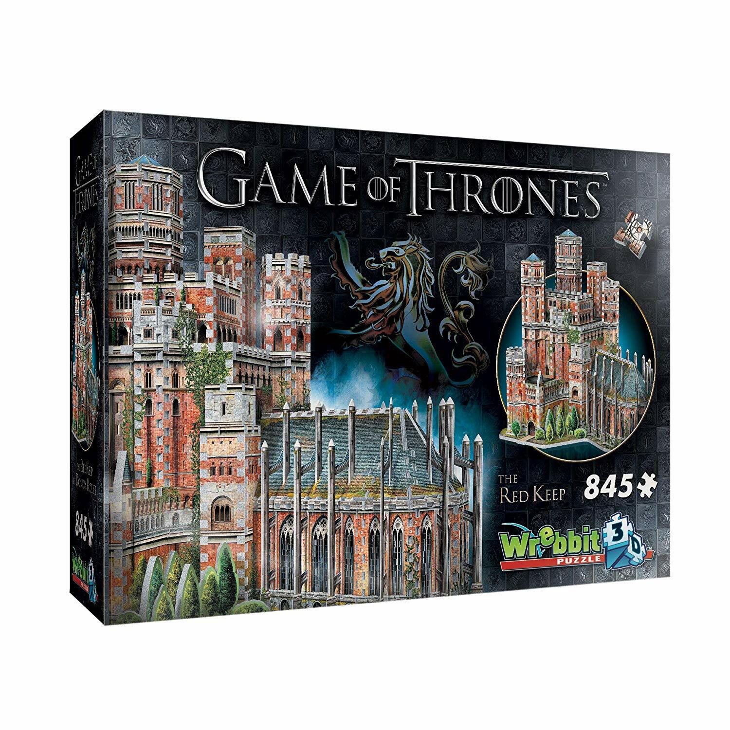 Wrebbit - Game Of Thrones - Redkeep 845 Piece 3D Jigsaw