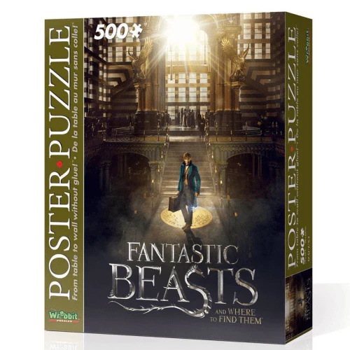 Wrebbit - Fantastic Beasts - Mac Usa 500 Piece 3D Jigsaw