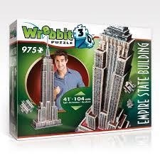 Wrebbit - Empire State Building 925 Piece 3D Jigsaw