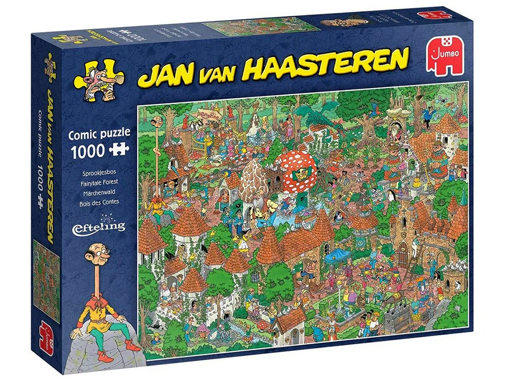 Jan Van Haasteren - Fairytale Forest 1000 Piece Jigsaw