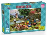 Funbox - Holiday Days Camping 500 Piece Jigsaw