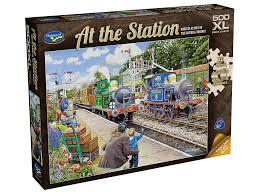 Holdson - At The Station Horsted Keynes 500 Piece Jigsaw