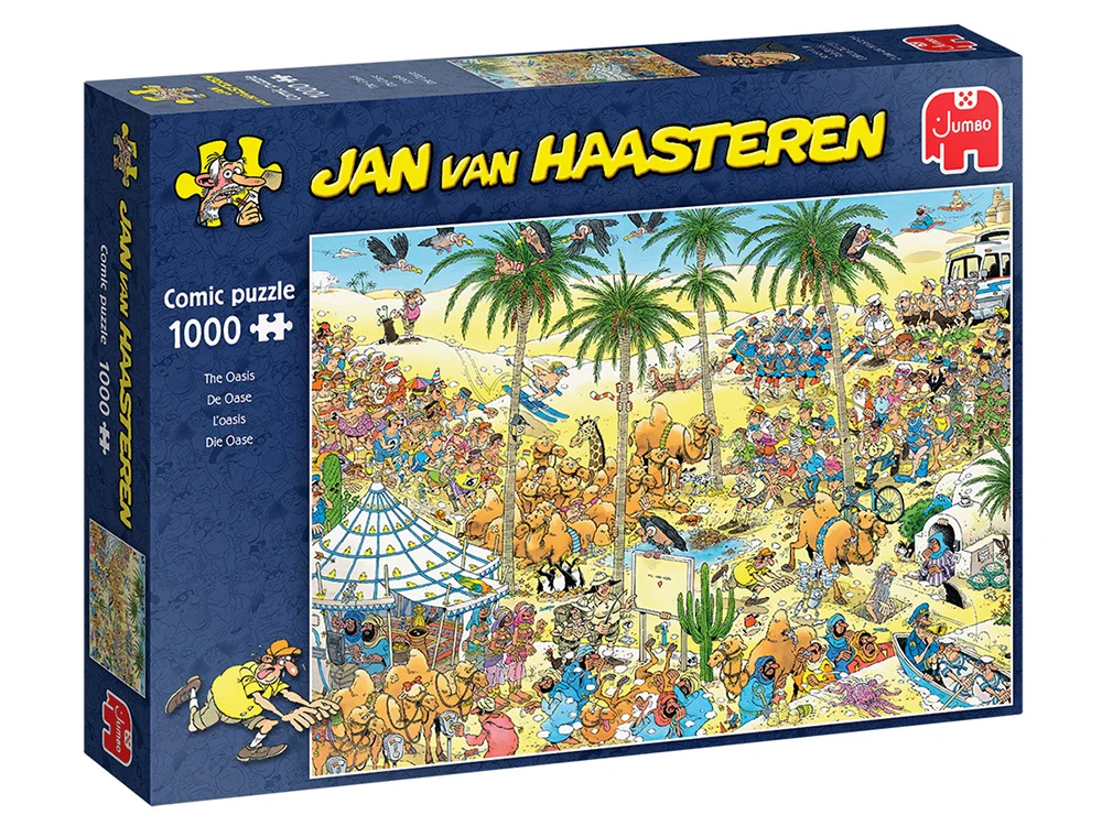 Jan Van Haasteren - The Oasis 1000 Piece Jigsaw