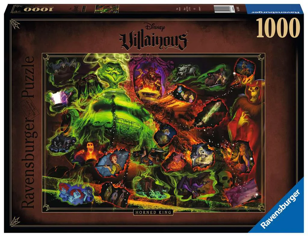 Ravensburger - Villainous Horned King - 1000 Piece Jigsaw