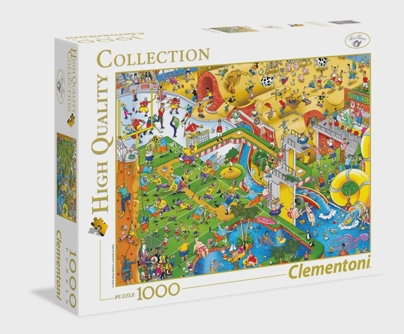 Clementoni - HQC Crowded 1000 Piece Jigsaw
