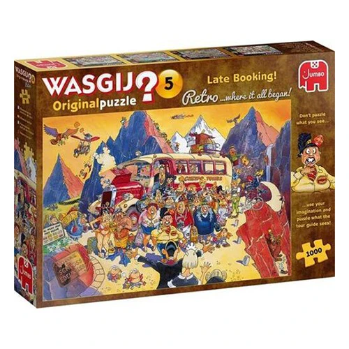 Wasgij? Retro Original 5 - Late Booking 1000 Piece Puzzle