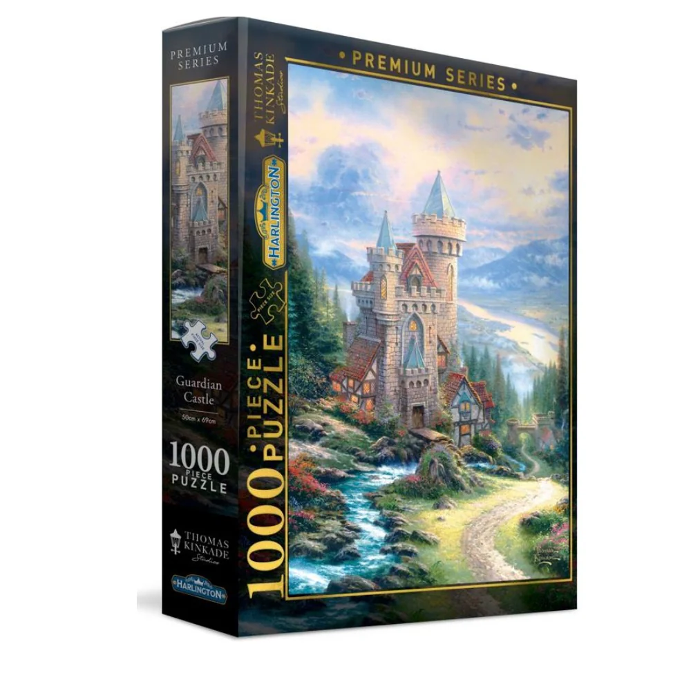 Harlington - Thomas Kinkade Guardian Castle 1000 Piece Jigsaw