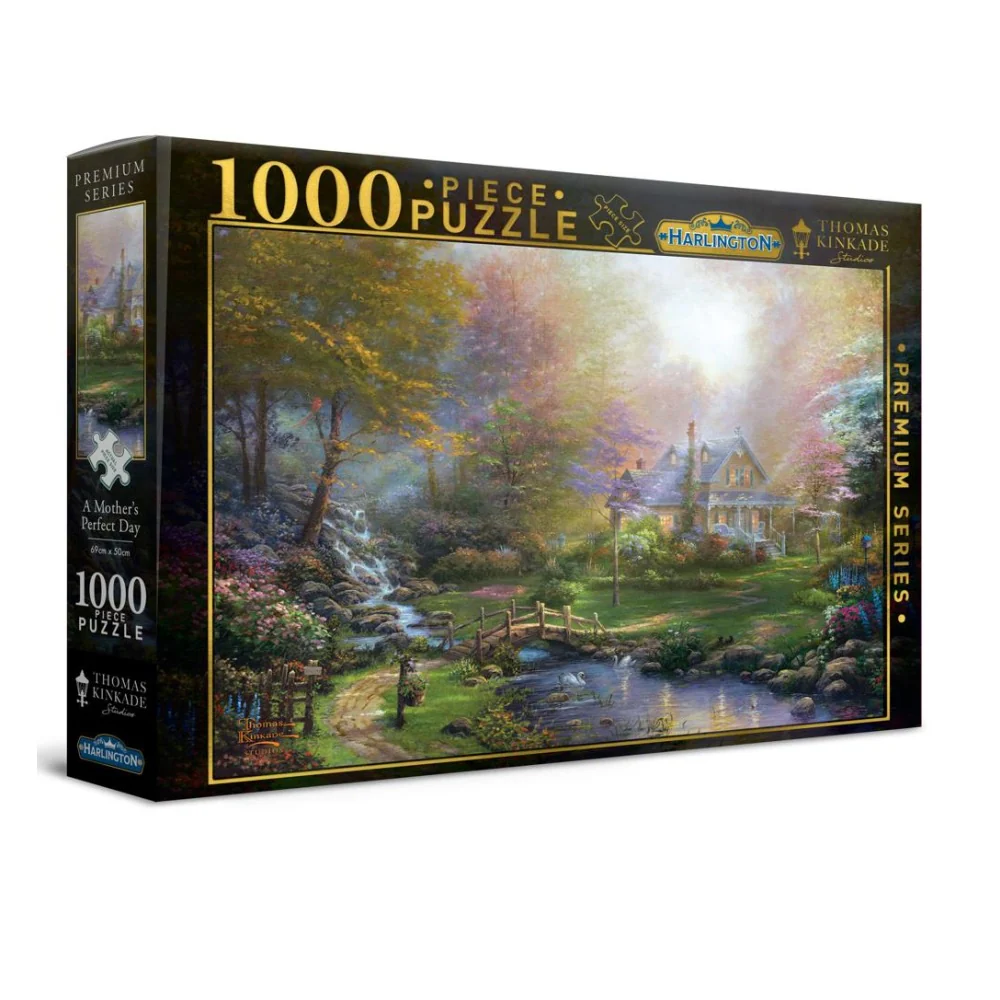 Harlington - Thomas Kinkade A Mothers Perfect Day 1000 Piece Jigsaw