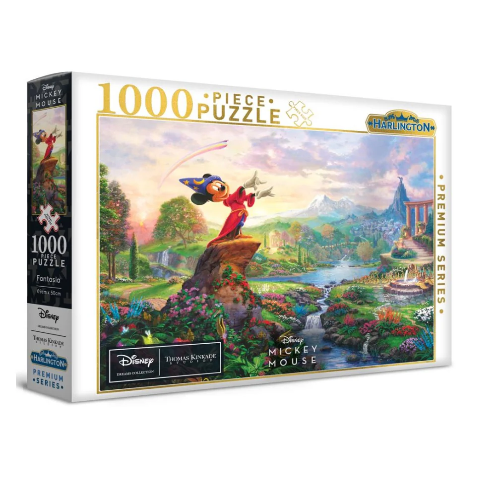 Harlington - Thomas Kinkade Disney Fantasia 1000 Piece Jigsaw