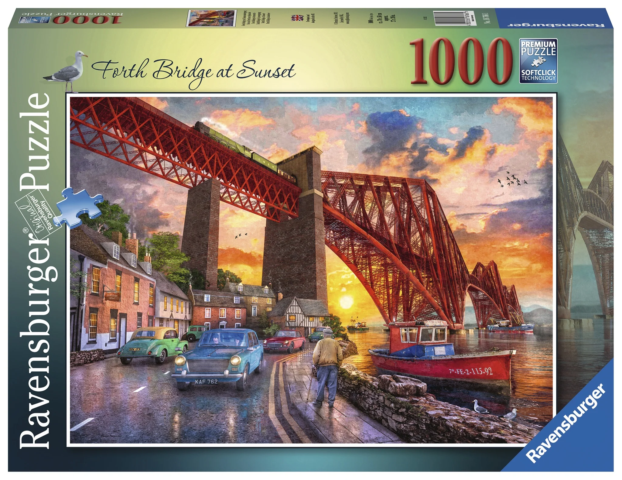 Ravensburger - Forth Bridge at Sunset 1000 Piece Jigsaw