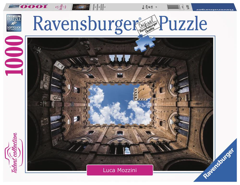 Ravensburger - Courtyard Palazzo Pubblico Siena 1000 Piece Jigsaw