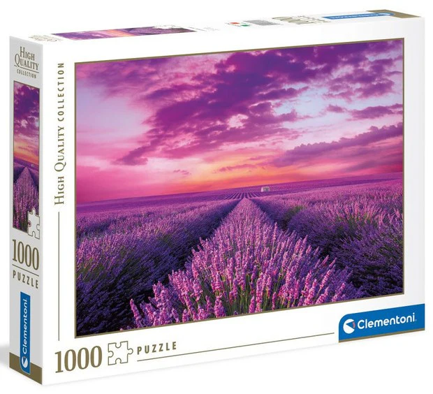 Clementoni - Lavender Field 1000 Piece Jigsaw