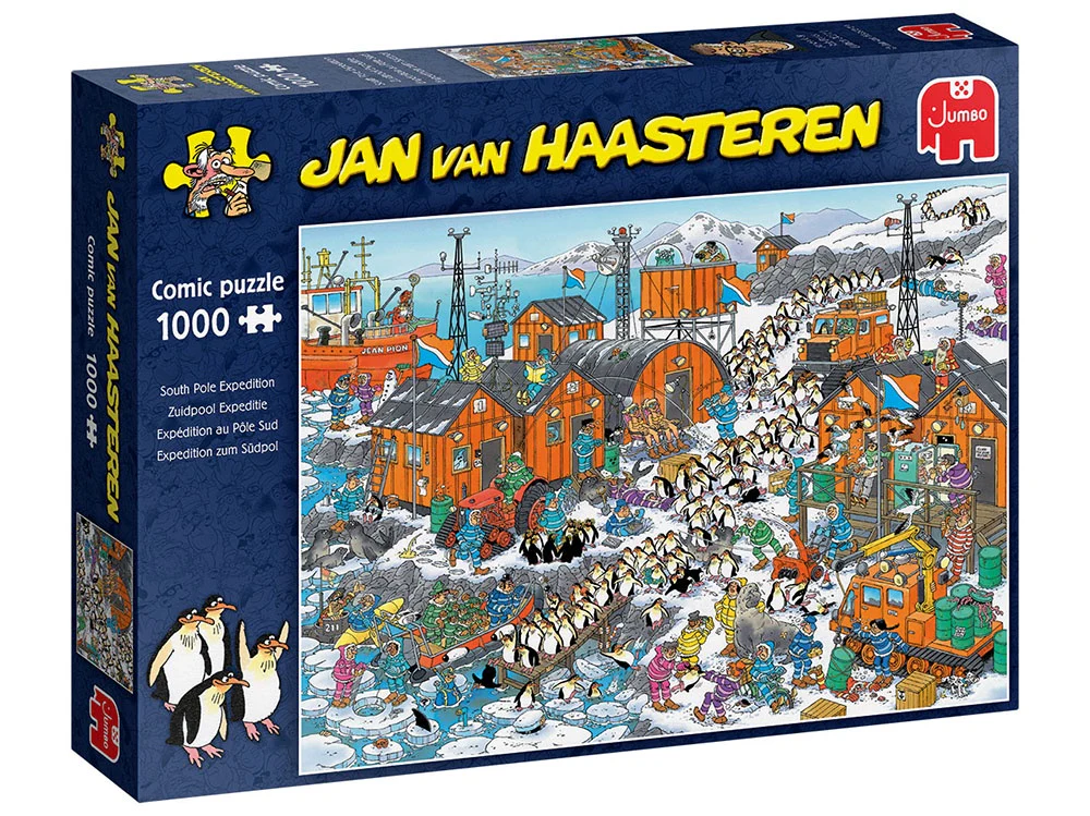 Jan Van Haasteren - South Pole Expedition 1000 Piece Jigsaw