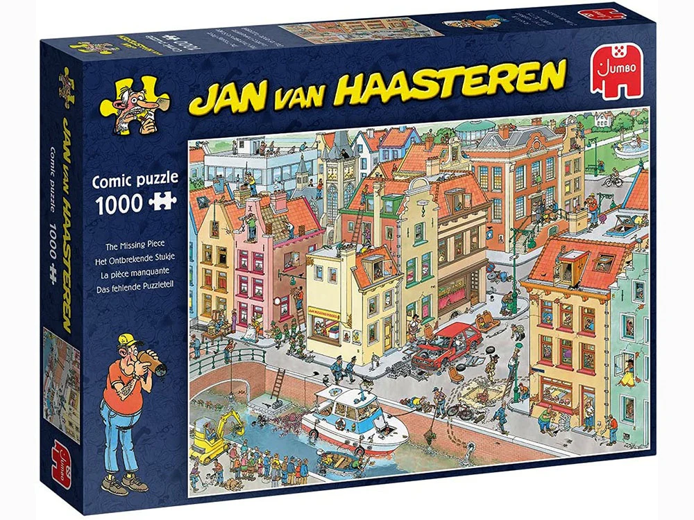 Jan Van Haasteren - The Missing Piece 1000 Piece Jigsaw