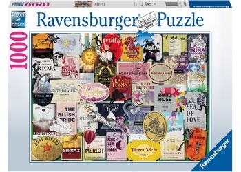 Ravensburger - Wine Labels 1000 Piece Jigsaw