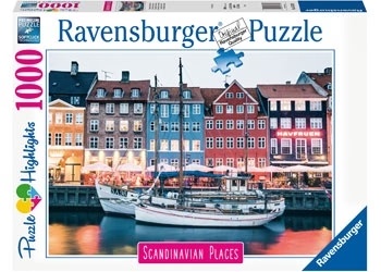 Ravensburger - Copenhagen Denmark 1000 Piece Jigsaw