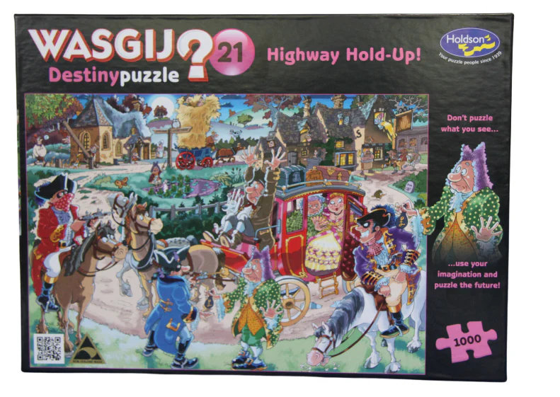 Wasgij? Destiny 21 - Highway Holdup 1000 Piece Jigsaw